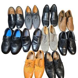 Bulk Men’s Dress Shoe Lot of 10 Name Brand Wholesale Reseller